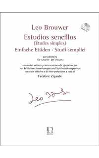 brouwer l. - estudios sencillos (20) zigante (+audio descargable)