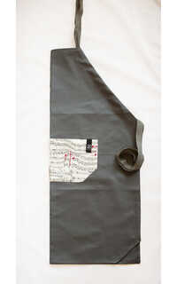 regalo - delantal (gris)