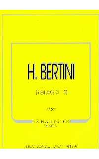 bertini h. - estudios (25) - op.100
