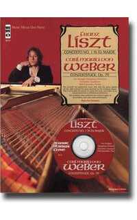 liszt f. / weber c.m.- concierto nº1 -pieza de concierto (cd) -