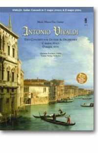 vivaldi a. - 2 conciertos de guitarra rv425 do m-rv93 re m