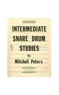 peters m. - intermediate snare drum studies -