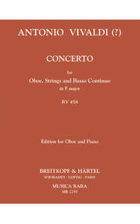 vivaldi a. - concierto fa m - rv.458