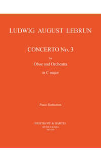 lebrun l.a. - concierto nº3 do m - (oboe /piano)