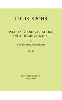 spohr l. - fantasia y variaciones tema danzi - op.81
