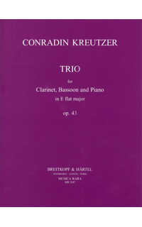 kreutzer c. - trio mib m (cl/fg/p) - op.43