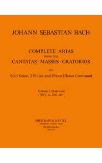 bach j.s. - arias completas de las cantatas, misas y oratorios v.3 (c/2fl/p)