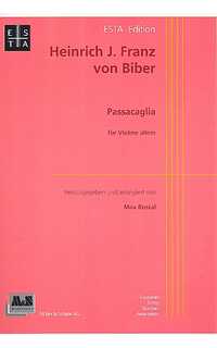 biber h. - pasacaglia violin solo