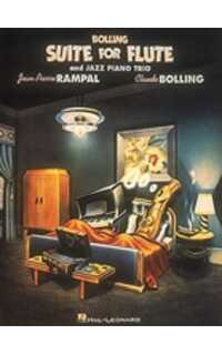 bolling c. - suite for flute and jazz piano trio ((fl/baj/bat/p)