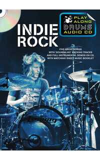 album. - indie rock playalong drums +cd