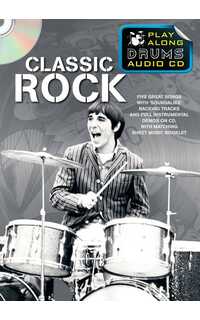 album. - classic rock playalong drums +cd