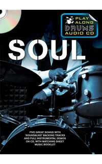 album. - soul playalong drums +cd