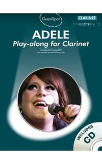 adele - guest spot (play along for clarinet +cd)