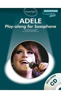 adele - guest spot play along for saxofon (+cd)