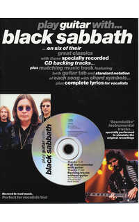 black sabbath - play guitar with (tablatura) (+cd) -