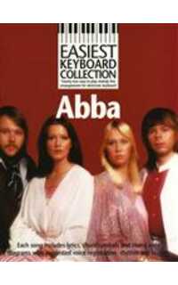 abba - easiest keyboard collection -