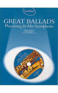 album - guest spot great ballads playalong (+cd) (saxo) -