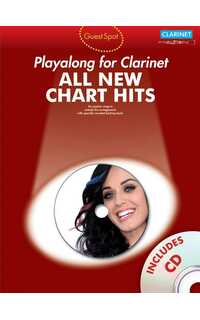 album - guest spot all new chart hits (clarinet) +cd