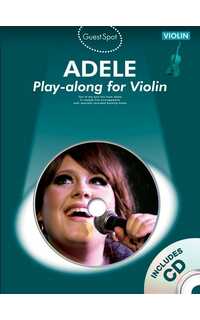 adele - guest spot (play along for violin +cd)