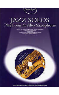 album - guest spot jazz solos sax alto (+cd) -