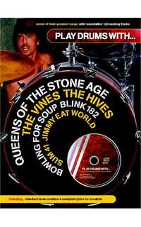 queens of the stone. - age play drums with+cd (seven of their greatest)