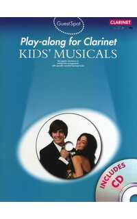 album - guest spot kids musical +cd clarinete