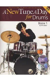 baker c. - a new tune a day for drums v.1 (+ cd / dvd)