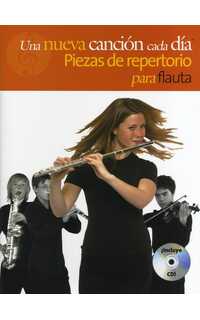 bennett n. - una nueva cancion cada dia (piezas repertorio)flauta libro 1 + cd