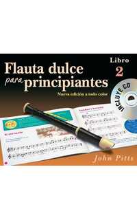 pitts j. - flauta dulce para principiantes vº2 +cd