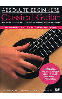 absolute beginners classical guitar (dvd) español