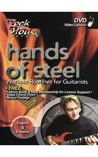 hands of steel (dvd) español "rock house"