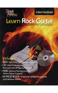 the rock house method learn rock guitar intermediate (cd+dvd) (tablatura)