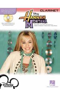hannah montana - songs from the mega hit clarinete +cd
