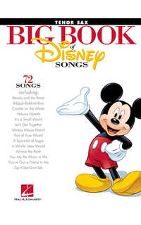 disney w. - big book (72 songs) sax tenor