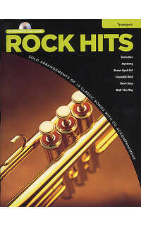 rock hits play-along trompeta +cd