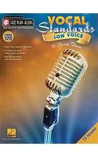 album - vocal standar (low voice) +cd (jazz play along)