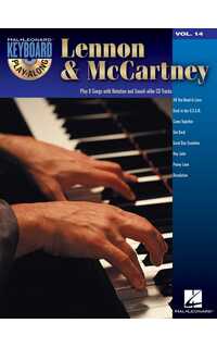lennon-mccartney keyboard play along v.14 +cd