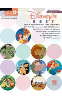 disney w. - best (8 favorites for female singers) (+cd)