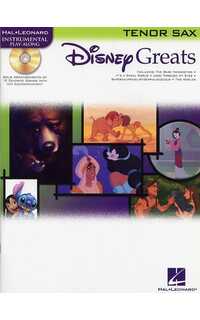 disney w. - greats (saxo t) + cd