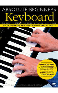 absolute beginners keyboard (dvd) español