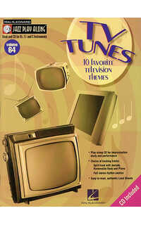 album - favorite television themes (10) tv tunes v.64 jazz playalong (+cd)