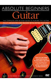 absolute beginners guitar (dvd) español