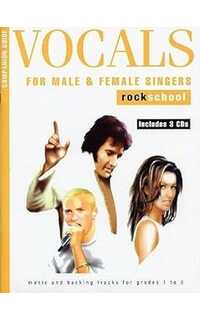 rockschool vocals for male & female singers ( companion guide ) +3cd