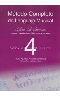 perandones m.a. - metodo completo de lenguaje musical v.4 alumno + cd