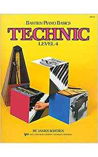 bastien j. - piano basico tecnica v.4 (ingles) -