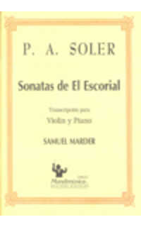 soler a. - sonatas de el escorial (trans.violin y piano)