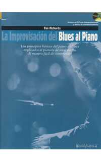 richards t. - la improvisacion del blues al piano español (principios básicos) +cd