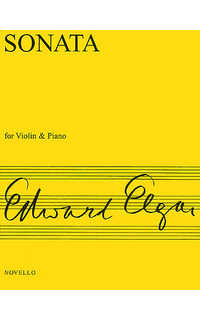 elgar e. - sonata - op.82 violin