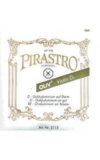 cuerda violin - pirastro olive 3º d-re 211341 / tripa-oro-aluminio