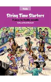 blackwell k./d.- string time starters violin book